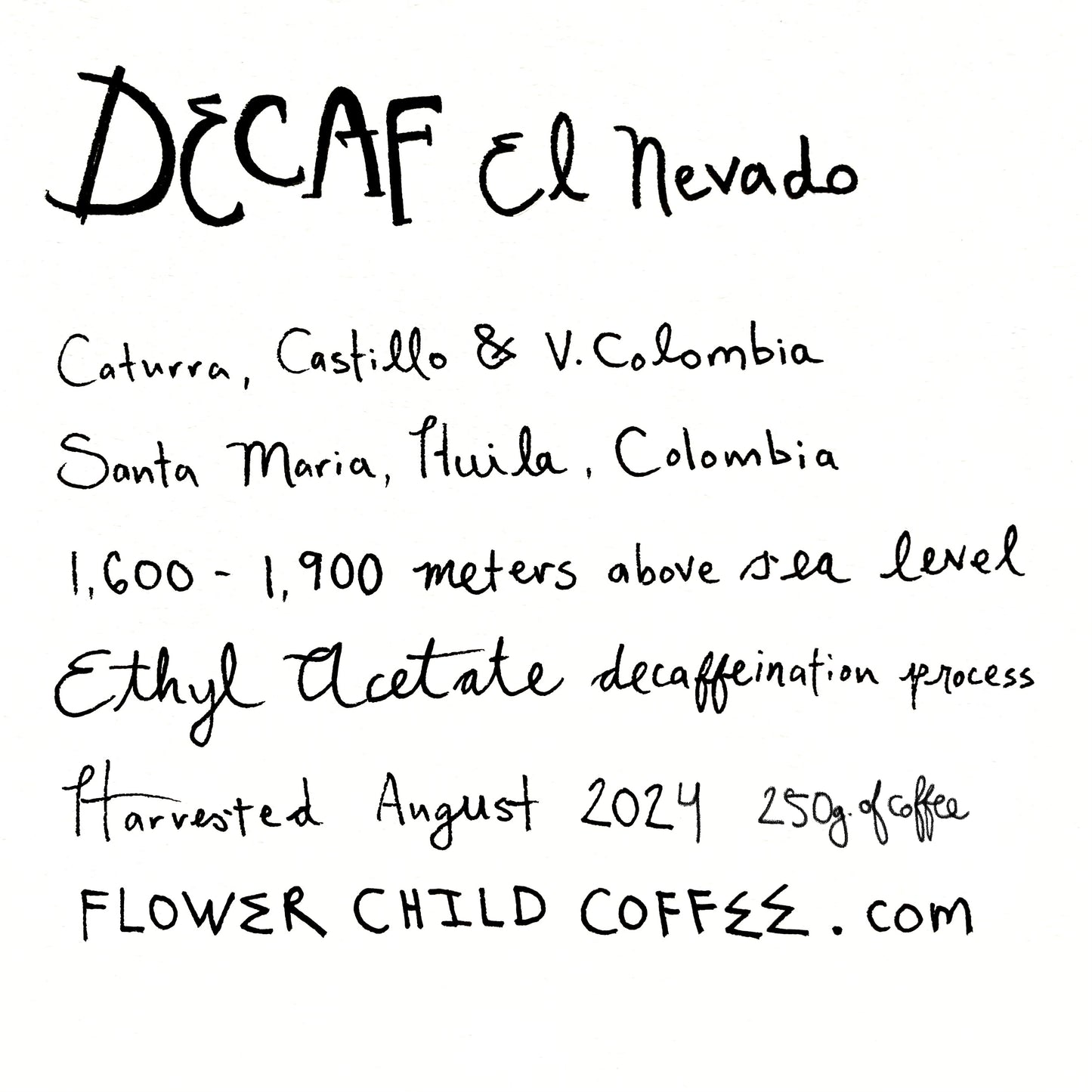 Decaf El Nevado