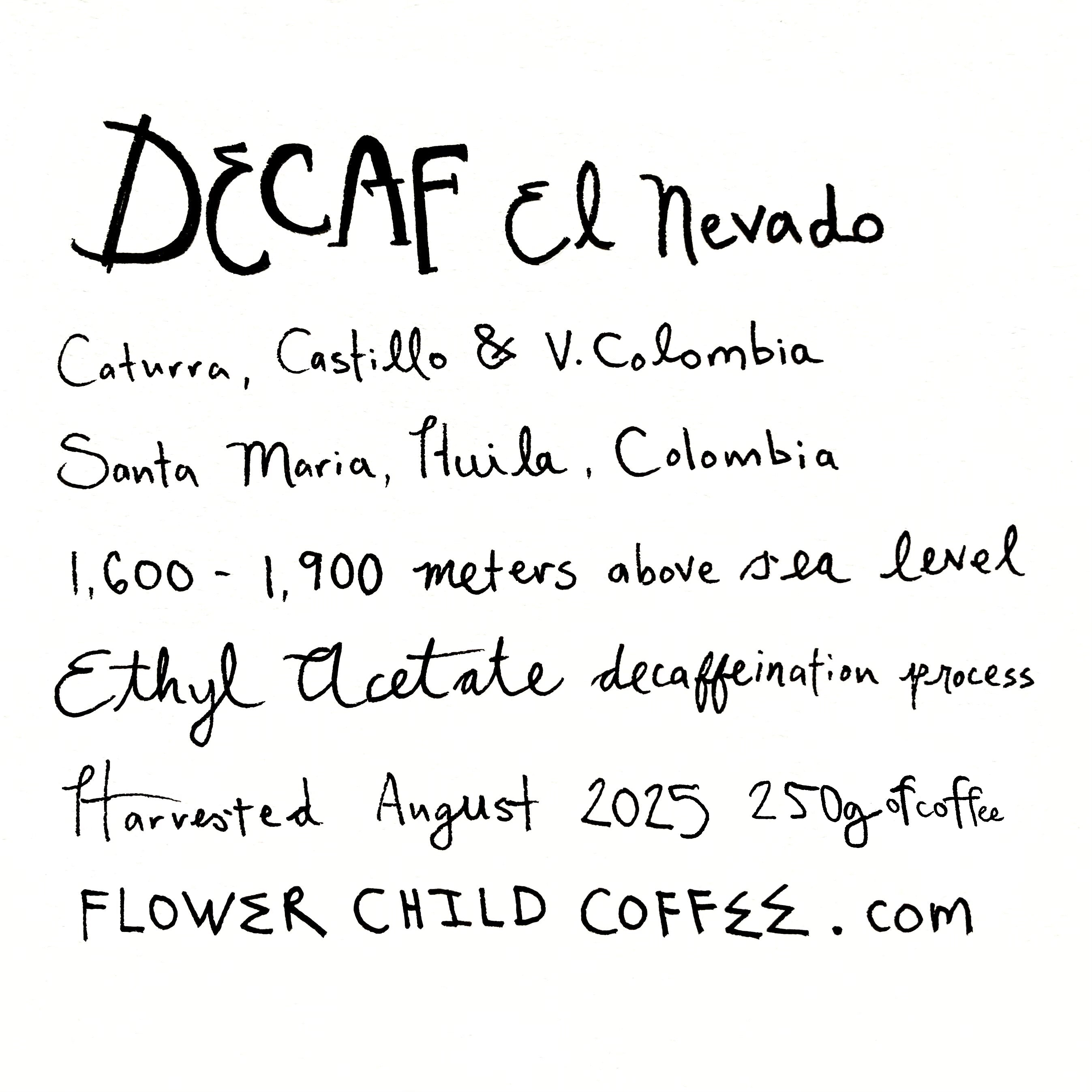 Photo of Decaf El Nevado