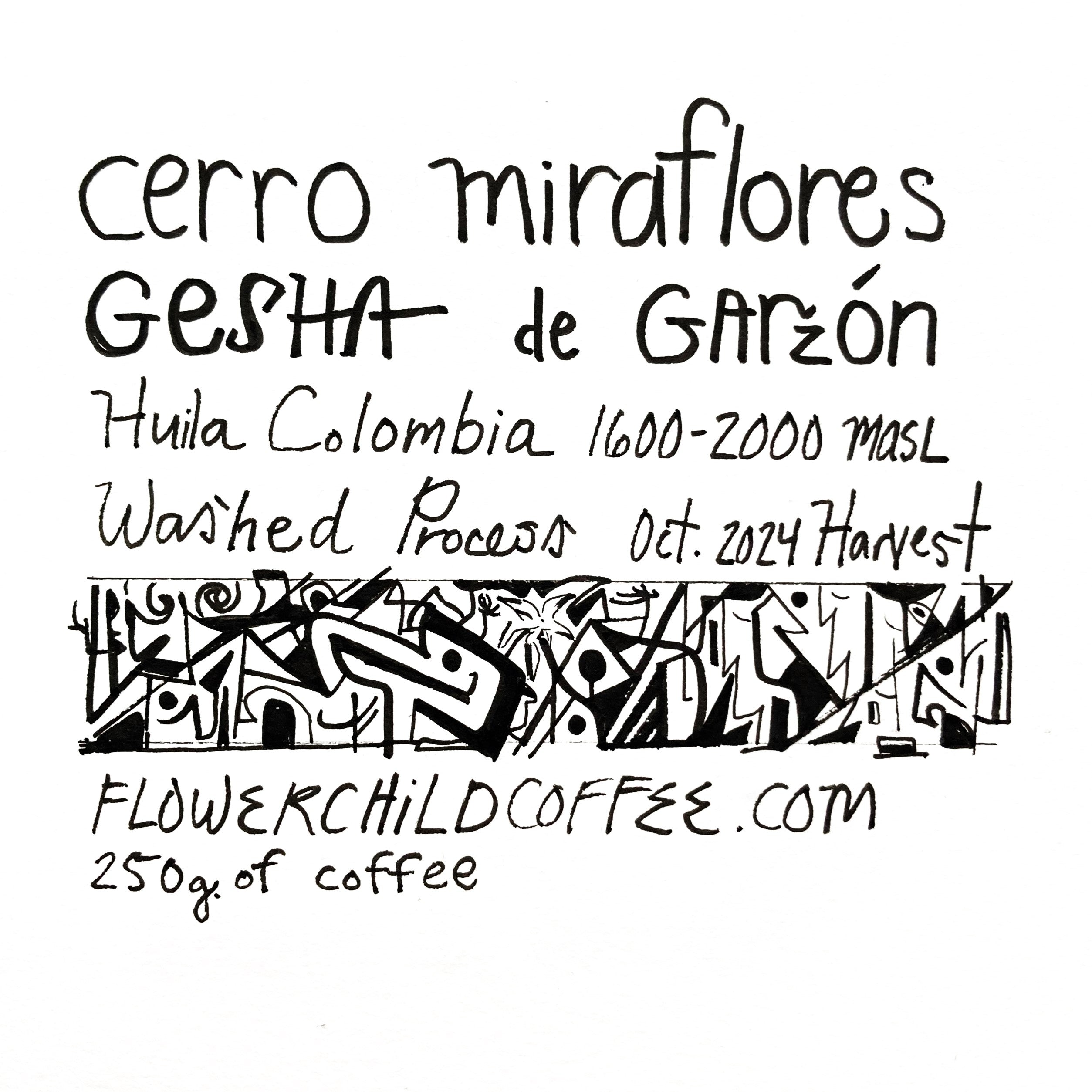 Cerro Miraflores Gesha packshot